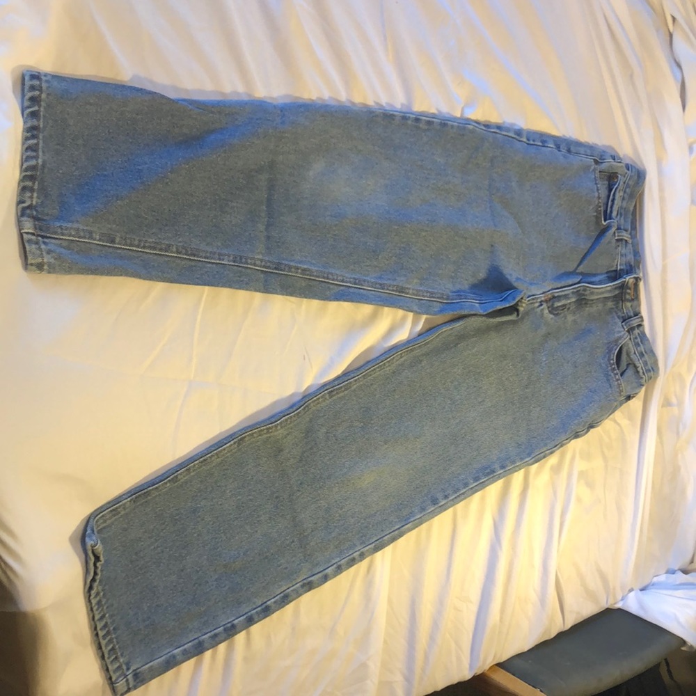 Open trails light blue jeans